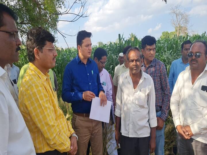 विभागीय आयुक्त सुनील केंद्रेकर यांनी विभागातील पंचनामे पूर्ण करण्याचे निर्देश देताच, स्वतः जिल्हाधिकारी शेतकऱ्यांच्या बांधावर जाऊन पाहणी करताना पाहायला मिळत आहे.