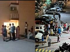 People Rush Out Of Homes As Strong Tremors Jolt Areas Of Delhi/NCR—In Pics