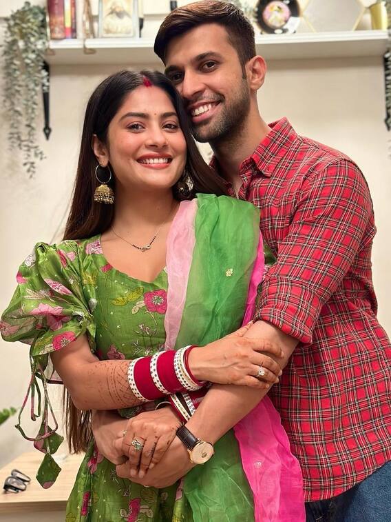 शादी के बाद कृष्णा मुखर्जी ने पति संग ऐसे मनाया नया साल