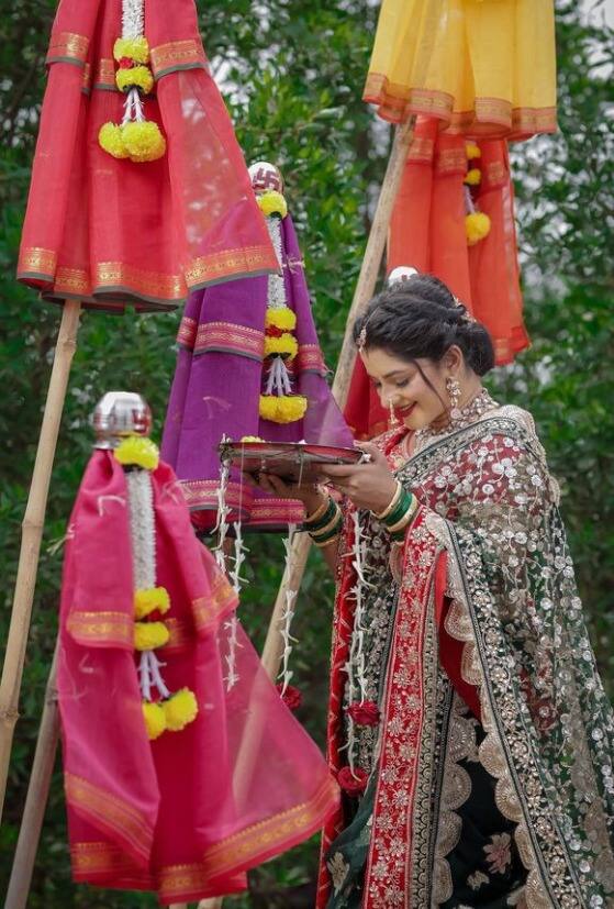 'सहकुटुंब सहपरिवार' या मालिकेतील अभिनेत्री साक्षी गांधीने गुढीपाडव्यानिमित्त खास फोटोशूट केलं आहे.