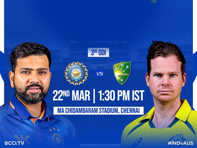 IND vs AUS 3rd ODI Australia have won the toss and have opted to bat IND vs AUS 3rd ODI: మూడో వన్డేలో టాస్‌ ఓడిన టీమ్‌ఇండియా - తొలి బ్యాటింగ్‌ ఎవరిదంటే?