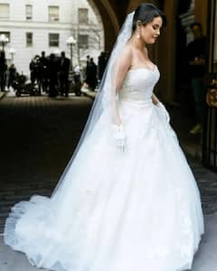 Selena Gomez Looks Stunning As A Bride On Only Murders In The Building Set