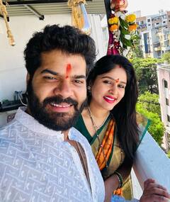 Gudi Padwa 2023 : अक्षय-हार्दिकचा लग्नानंतरचा पहिला पाडवा; सेलिब्रेशनचे फोटो पाहा...