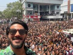 Dulquer Salmaan : துல்கர் சல்மானை பார்க்க குவிந்த கூட்டம்..கூல் செல்ஃபி எடுத்து அசத்திய மாலிவுட் நாயகன்!