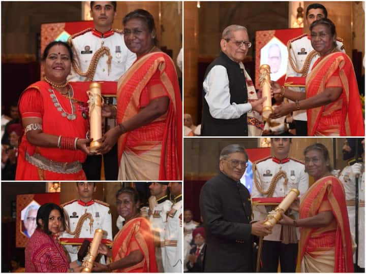 Several notable people were awarded, including former Karnataka Chief Minister S M Krishna and Kumar Mangalam Birla.