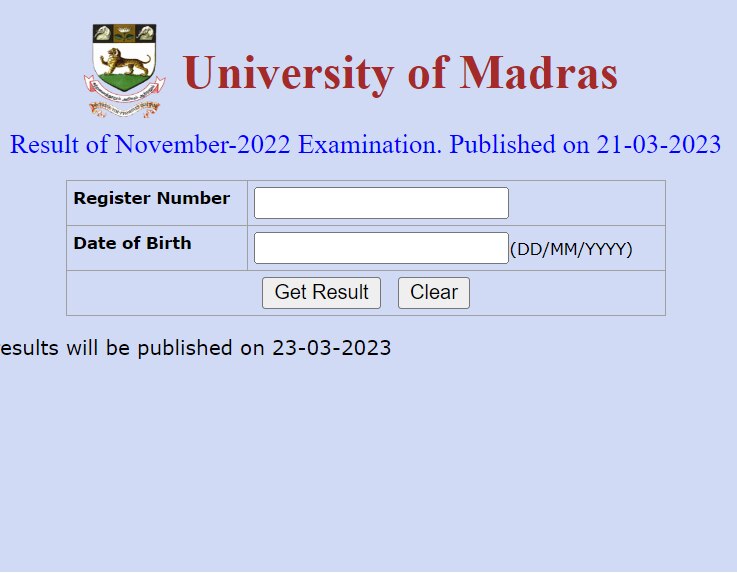 Madras University Result: சென்னை பல்கலைக்கழகத் தேர்வு முடிவுகள் வெளியீடு - பார்ப்பது எப்படி?