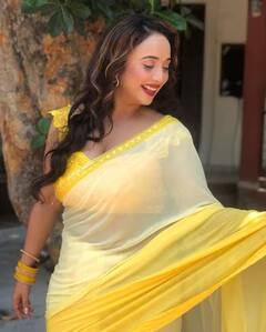 In Photos: ભોજપુરી એક્ટ્રેસ રાની ચેટર્જીએ યલો સાડીમાં કરાવ્યું ફોટોશૂટ, કાતિલ અંદાજે જીત્યું ફેન્સનું દિલ