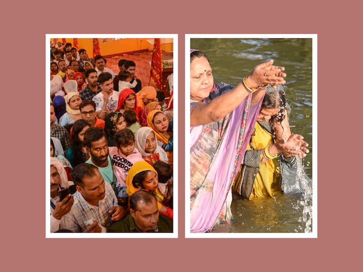 The nine-day festival of Chaitra Navratri began today with the worship of Maa Shailputri, a form of Goddess Durga. Devotees across the country visited the nearby temples to offer their prayers.