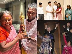 The Elephant Whisperers : ‘உன் சிரிப்புக்கு உலகையே எழுதி தருவேன்..’ ஆஸ்கர் விருதை தாங்கும் பொம்மனும் பெல்லியும்!