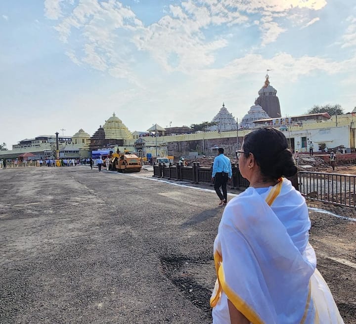 Puri: পুরীর বালিয়াপণ্ডায় বাংলার অতিথি নিবাসের জমি পরিদর্শন করলেন মমতা