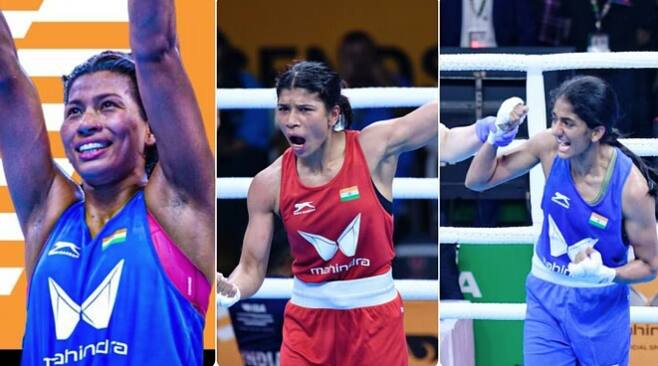 Women's World Boxing Championships: Lovlina Borgohain, Saweety Boora Seal Place In Gold Medal Final Match World Boxing Championships: ਨਿਖਤ, ਨੀਤੂ, ਲਵਲੀਨਾ ਅਤੇ ਸਵੀਟੀ ਫਾਈਨਲ 'ਚ ਪਹੁੰਚੀਆਂ, ਦੇਸ਼ ਦੇ ਚਾਰ ਚਾਂਦੀ ਦੇ ਤਗਮੇ ਪੱਕੇ