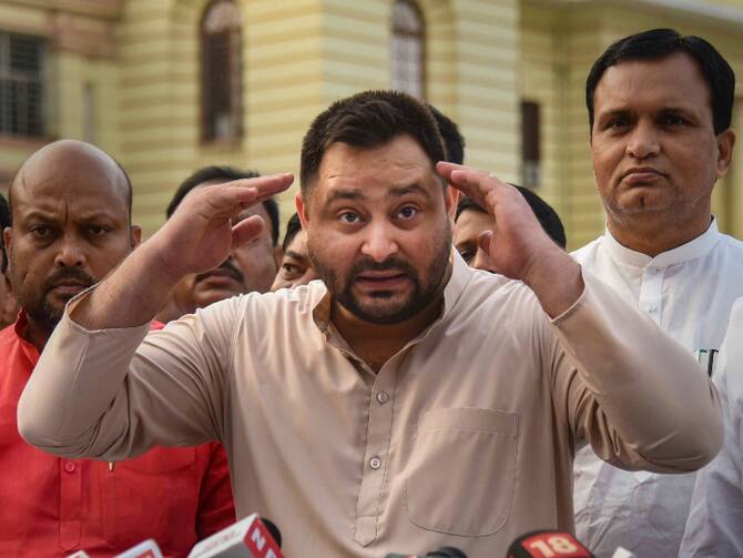 Tejashwi Yadav Attacked PM Narendra For 2024 Lok Sabha Elections Regarding  Congress Leader Rahul Gandhi Case Ann | Tejashwi Yadav Statement: '2024 के  चुनाव को लेकर PM मोदी घबराए हैं', राहुल गांधी