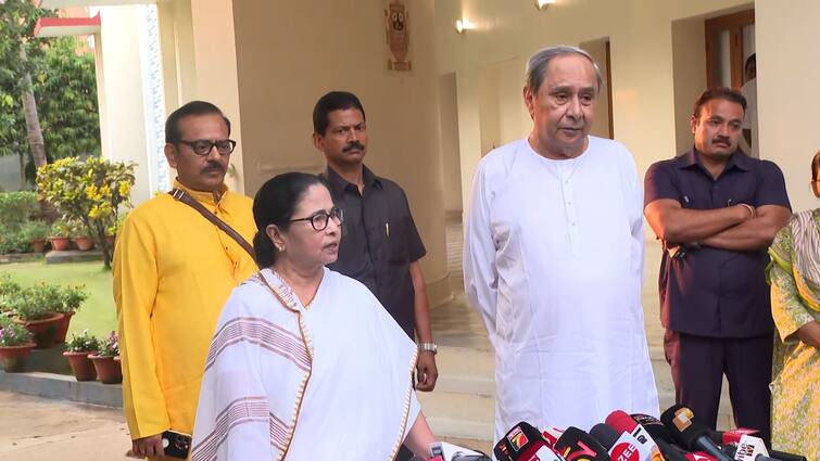 West Bengal CM Mamata Banerjee Speaks After Meeting With Odisha CM Naveen Patnaik CM Mamata Banerjee:'দেশের সুরক্ষা নিয়ে কথা হয়েছে', বিজেডি প্রধানের সঙ্গে বৈঠক নিয়ে বললেন মমতা