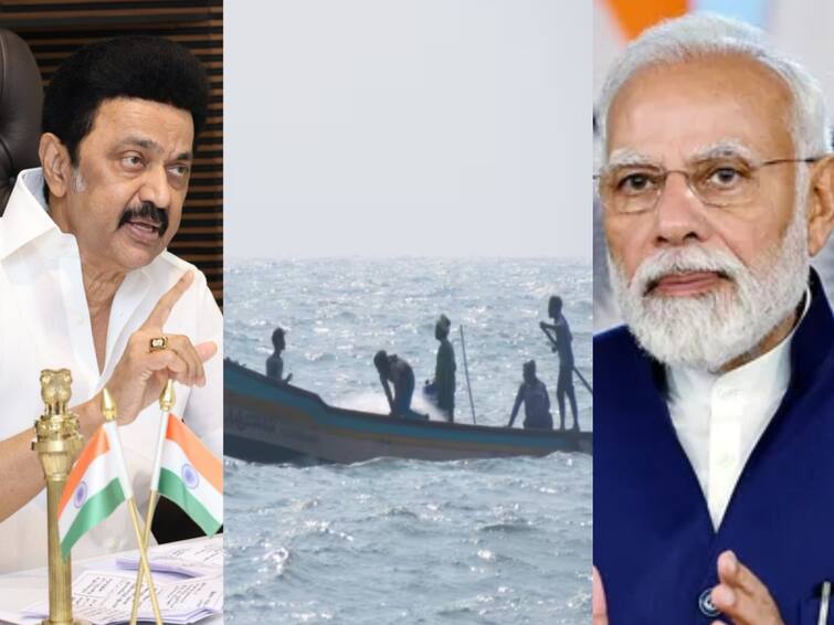 TamilNadu Chief Minister M K Stalin writes to Prime Minister Modi to seeking action to release fishermen 28 மீனவர்களை விடுவிக்க நடவடிக்கை எடுங்க: பிரதமர் மோடிக்கு முதலமைச்சர் ஸ்டாலின் கடிதம்!