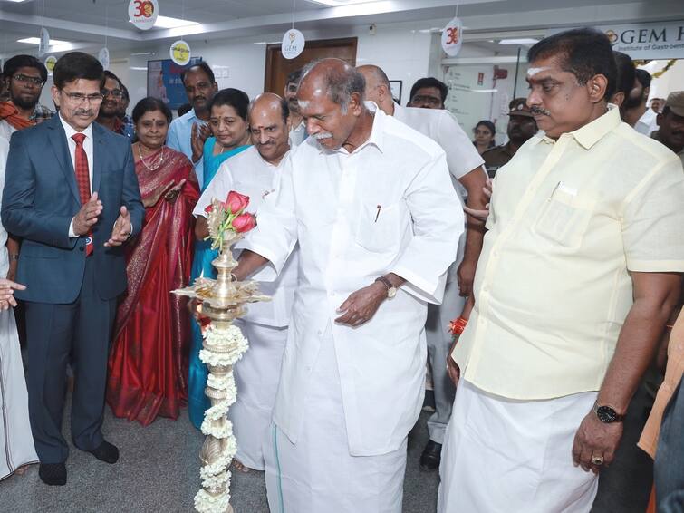 Gem Hospital inaugurated in Puducherry know more details ஆசியாவின் முதன்மையான குடல்நோயியல் மையம்... புதுச்சேரியில் தொடங்கப்பட்ட ஜெம் மருத்துவமனை..!