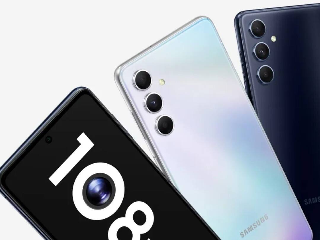 Samsung Galaxy M54 5G Launched With 108 Megapixel Triple Rear Camera Setup 6000mAh Battery Check Details Samsung Galaxy M54 5G: 108 మెగాపిక్సెల్ కెమెరా, 6000 ఎంఏహెచ్ బ్యాటరీతో శాంసంగ్ 5జీ ఫోన్ - ఎలా ఉందో చూసేయండి!