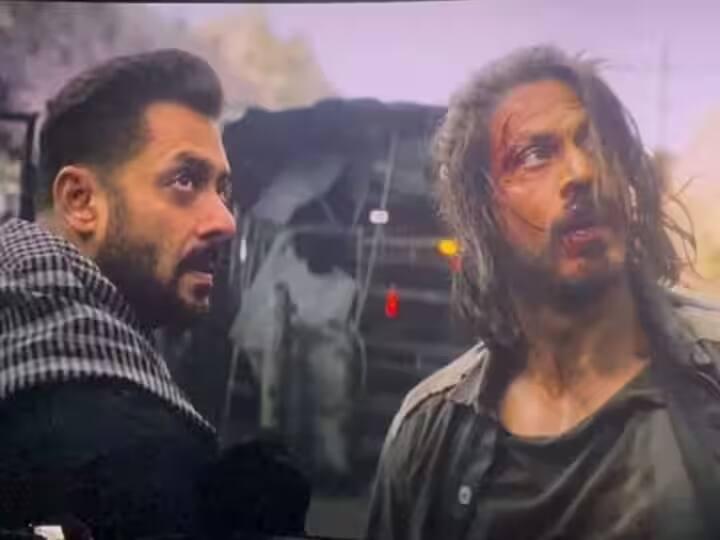 Shah rukh Khan cameo in Tiger 3 leaked how will Pathaan meet Salman in the film 'टाइगर 3' में शाहरुख का कैमियो हुआ लीक, फिल्म में सलमान से कैसे मिलेंगे 'पठान'?
