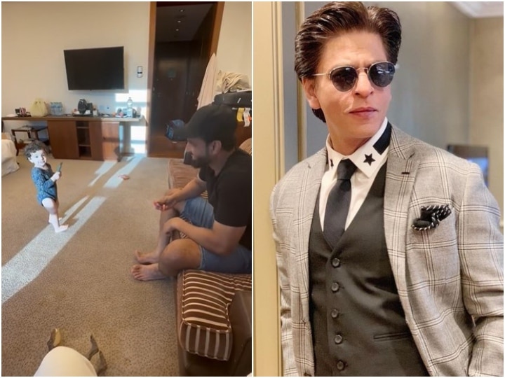 Shah Rukh Khan React On Irfan Pathan Son Dance Video On Jhoome Jo ...