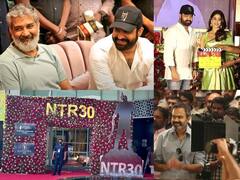 NTR 30 : அடுத்த ஹிட்டிற்கு ரெடியான ஆர் ஆர் ஆர் நாயகன்.. என்.டி.ஆர் 30 படத்தின் பூஜை ஸ்டில்ஸ்!