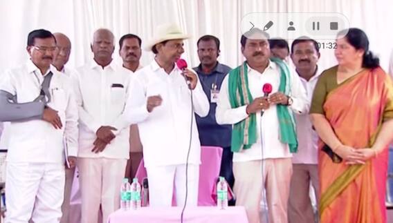 KCR in Khammam: అన్నదాతలకు అండగా సీఎం కేసీఆర్ - ఎకరానికి రూ.10 వేల నష్ట పరిహారం