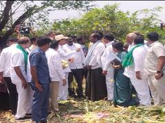 KCR in Khammam: అన్నదాతలకు అండగా సీఎం కేసీఆర్ - ఎకరానికి రూ.10 వేల నష్ట పరిహారం