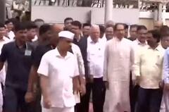 Budget Session : विधानभवनात ठाकरे-फडणवीसांची एकत्र एन्ट्री