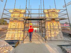 Ram Mandir: भक्तों को मोह लेगीं राम मंदिर की ये नई तस्वीरें, भव्य गर्भगृह का काम दिख रहा अद्भुत