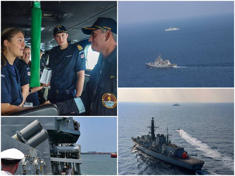 Indian Navy Holds Maritime Exercise ‘Konkan’ With UK’s Royal Navy. See Pics