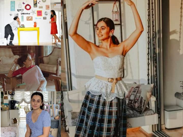 Taapsee Pannu’s home sweet home is made from vintage and modern combination, see photos