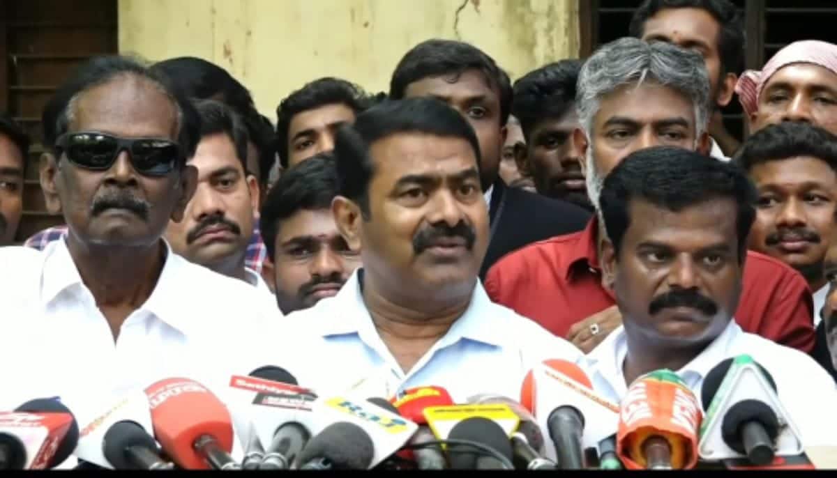 சீமான் பரபரப்பு பேச்சு: அமெரிக்க வரி விதிப்பு வரவேற்கத்தக்கது! திமுக, அதிமுகவை சாடியது ஏன்?