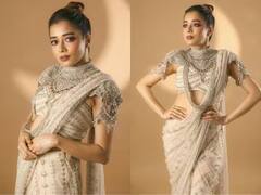 Tina Datta: એક્ટ્રેસ ટીના દત્તાનો લાજવાબ સાડી લૂક્સ, તમે પણ કરી શકો છો રિક્રિએટ