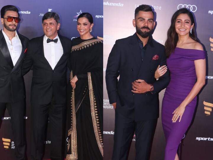 It was a starry night on the red carpet at the fourth edition of the Indian Sports Honours in Mumbai on Thursday and several Bollywood stars were present to award the sports people.