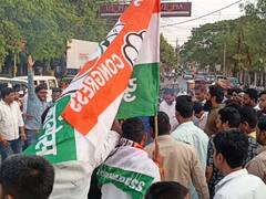 समर्थकों संग सड़क पर उतरे दुर्ग के कांग्रेस विधायक, बोले- 'राहुल गांधी की लोकप्रियता से बौखलाई BJP'