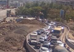 Pune Chandani Chowk: चांदणी चौकातील पूल पाडून उपयोग नाही? वाहतूक कोंडी जैसे थे...