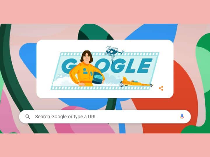 Google Doodle 24 March 2023 Who is Fastest Woman In The World Kitty O Neil आज गूगल पर दिख रहा दुनिया की सबसे फास्टेस्ट महिला का Doodle...  जानने लायक है इनकी कहानी