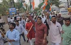 Congress Protest: কোথাও ট্রেন রোকো, কোথাও পুলিশের সঙ্গে ধস্তাধস্তি! দেশজুড়ে প্রতিবাদে কংগ্রেস