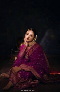 Rashami Desai: ਰਵਾਇਤੀ ਆਊਟਫਿਟ 'ਚ ਰਸ਼ਮੀ ਦੇਸਾਈ ਦੀਆਂ ਗਲੈਮਰਸ ਤਸਵੀਰਾਂ ਨੇ ਪ੍ਰਸ਼ੰਸਕਾਂ ਦੇ ਦਿਲਾਂ 'ਤੇ ਚਲਾਏ ਚਾਕੂ, ਲੋਕ ਦੇਖਦੇ ਹੀ ਰਹਿ ਗਏ ਫੋਟੋਆਂ