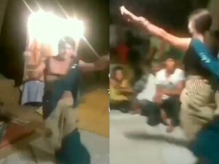 महिला ने किया ऐसा भयंकर डांस कि डर गए लोग, Video देख नहीं रुकेगी हंसी 