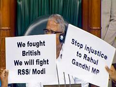 Congress, Oppn Hold Protest March In Delhi Over Rahul Gandhi's Conviction, Adani Issue. In Pics