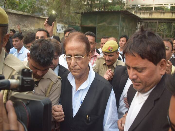 Rampur MP Azam Khan: He was convicted in a hate-speech case in 2019. Khan's disqualification was announced by the Uttar Pradesh assembly after his conviction by the Rampur Court. [Image Source: PTI]