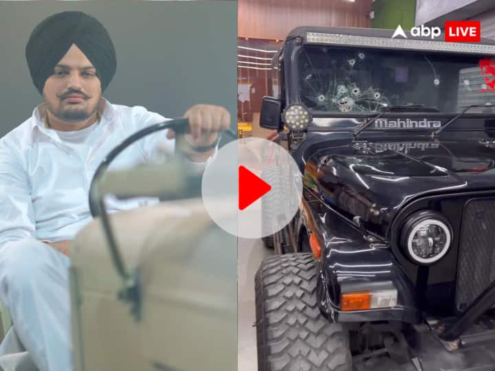 Siddhu Moosewala murder Thar car restored by Mahak Kapoor watch viral video Video: इस 'थार' में गोलियों से छलनी कर दिए गए थे Sidhu Moose Wala, रीस्टोर करने से पहले सामने आया वीडियो
