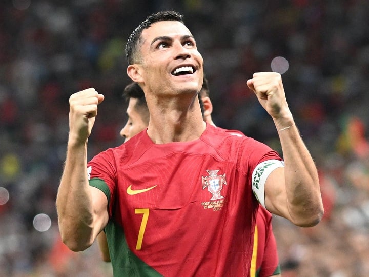 Cristiano Ronaldo Siuuu and Nap celebration together during Portugal’s 6-0 win over Luxembourg know in details Cristiano Ronaldo : জোড়া গোলের পথে জোড়া সেলিব্রেশনের মিশেল, রোনাল্ডো দাপটে ঝলমলে পোর্তুগাল