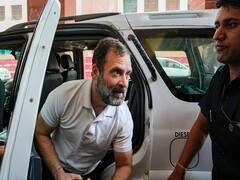 सजा के एलान के बाद संसद पहुंचे राहुल गांधी, कांग्रेस सांसदों की मीटिंग में हुए शामिल, वीडियो