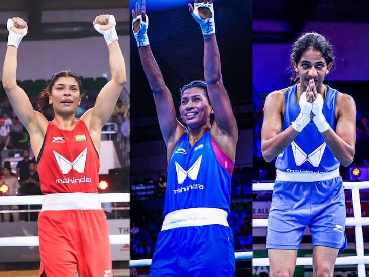 Women's World Boxing Championship Nitu, Nikhat, Lovlina, Saweety punch their way into finals బాక్సింగ్ ఛాంపియన్‌షిప్‌లో నిఖత్ జరీన్ హవా- పసిడి పోరుకు మరో ముగ్గురు భారతీయ బాక్సర్లు