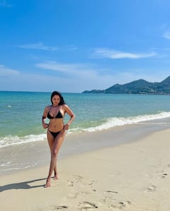 pooja bhalekar : પૂજા ભાલેકરનો બ્લેક બિકિનીમાં હોટ અંદાજ, વાયરલ થઈ તસવીરો