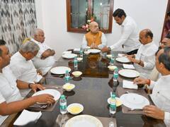 गृह मंत्री अमित शाह ने बीएस येदियुरप्पा के घर किया ब्रेकफास्ट, सीएम बोम्मई भी थे मौजूद