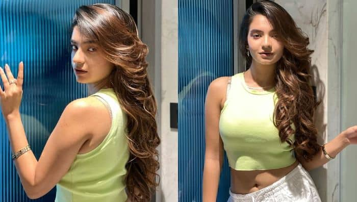 Anushka Sen Pics: ਟੀਵੀ ਅਦਾਕਾਰਾ ਅਨੁਸ਼ਕਾ ਸੇਨ ਇਨ੍ਹੀਂ ਦਿਨੀਂ ਸੋਸ਼ਲ ਮੀਡੀਆ 'ਤੇ ਆਪਣੀ ਬੋਲਡਨੈੱਸ ਨੂੰ ਲੈ ਕੇ ਚਰਚਾ 'ਚ ਹੈ। ਹਾਲ ਹੀ 'ਚ ਅਨੁਸ਼ਕਾ ਸੇਨ ਨੇ ਆਪਣੀ ਹੌਟਨੈੱਸ ਨਾਲ ਇੰਟਰਨੈੱਟ 'ਤੇ ਲਾਈਮਲਾਈਟ ਲੁੱਟੀ ਹੈ।