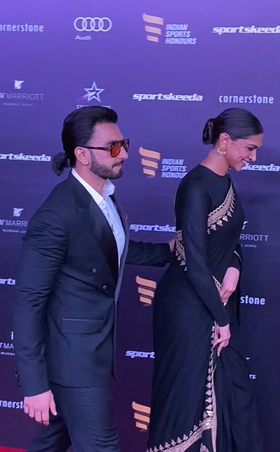 Indian Sports Honours 2023 में पिता प्रकाश के साथ पहुंचे Deepika-Ranveer, तस्वीरों में दिखी ससुर-दामाद की स्पेशल बॉन्डिंग