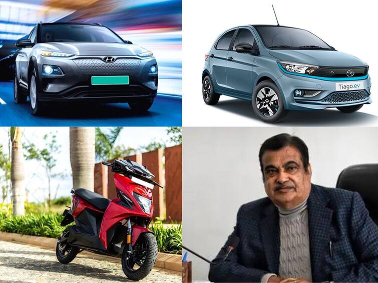 More Than 2.78 Lakh EVs Registered In India In January-March 2023: Nitin Gadkari EVs Registered: மூன்றே மாதங்களில் 21.7 லட்சம் மின்சார வாகனங்கள் விற்பனை.. மத்திய அமைச்சர் நிதின் கட்கரி சொன்ன தகவல்