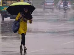 नोएडा में मौसम ने ली अंगड़ाई, सुहावने मौसम के बीच पड़ रही हैं हल्की फुहारें